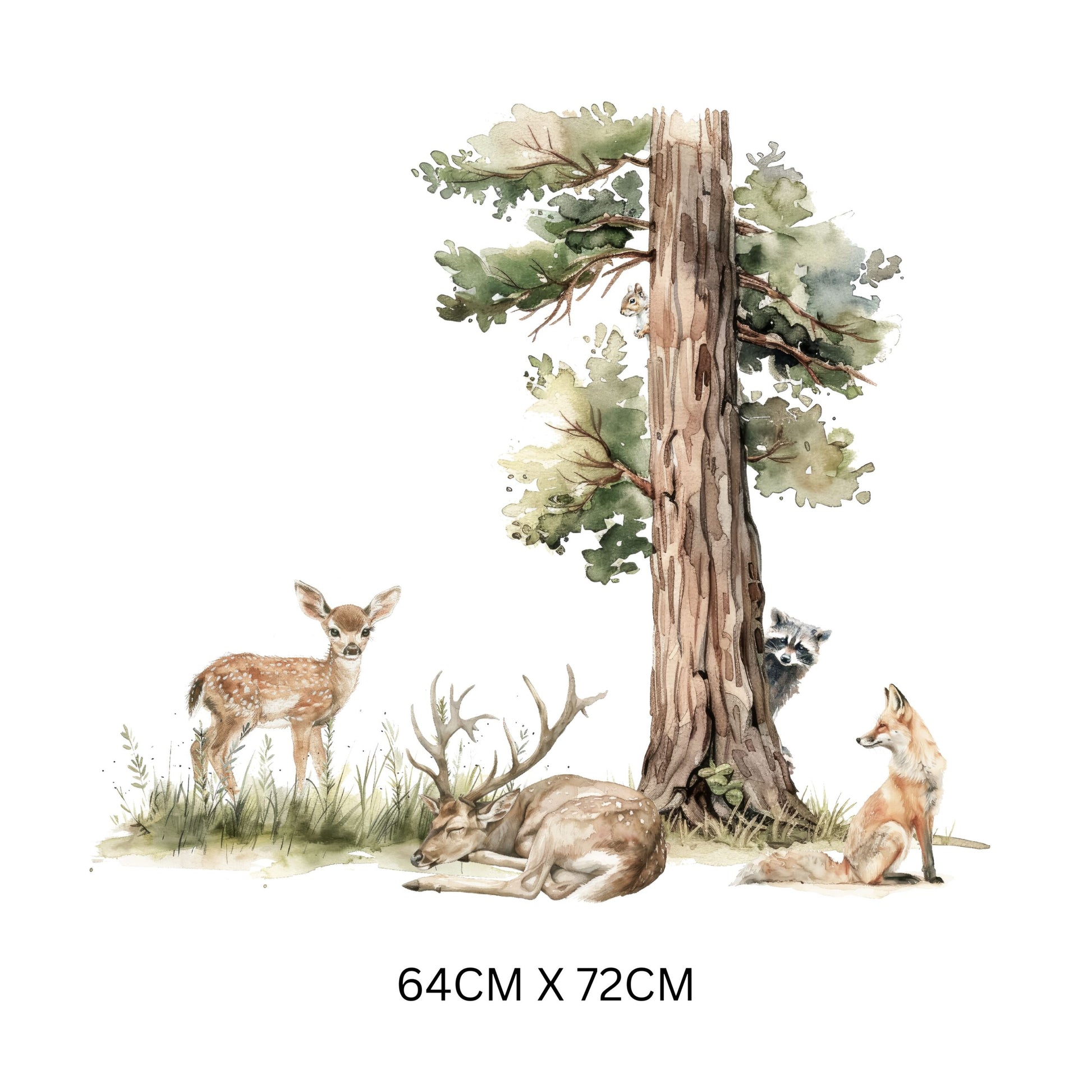 Woodland Nursery Wall Stickers