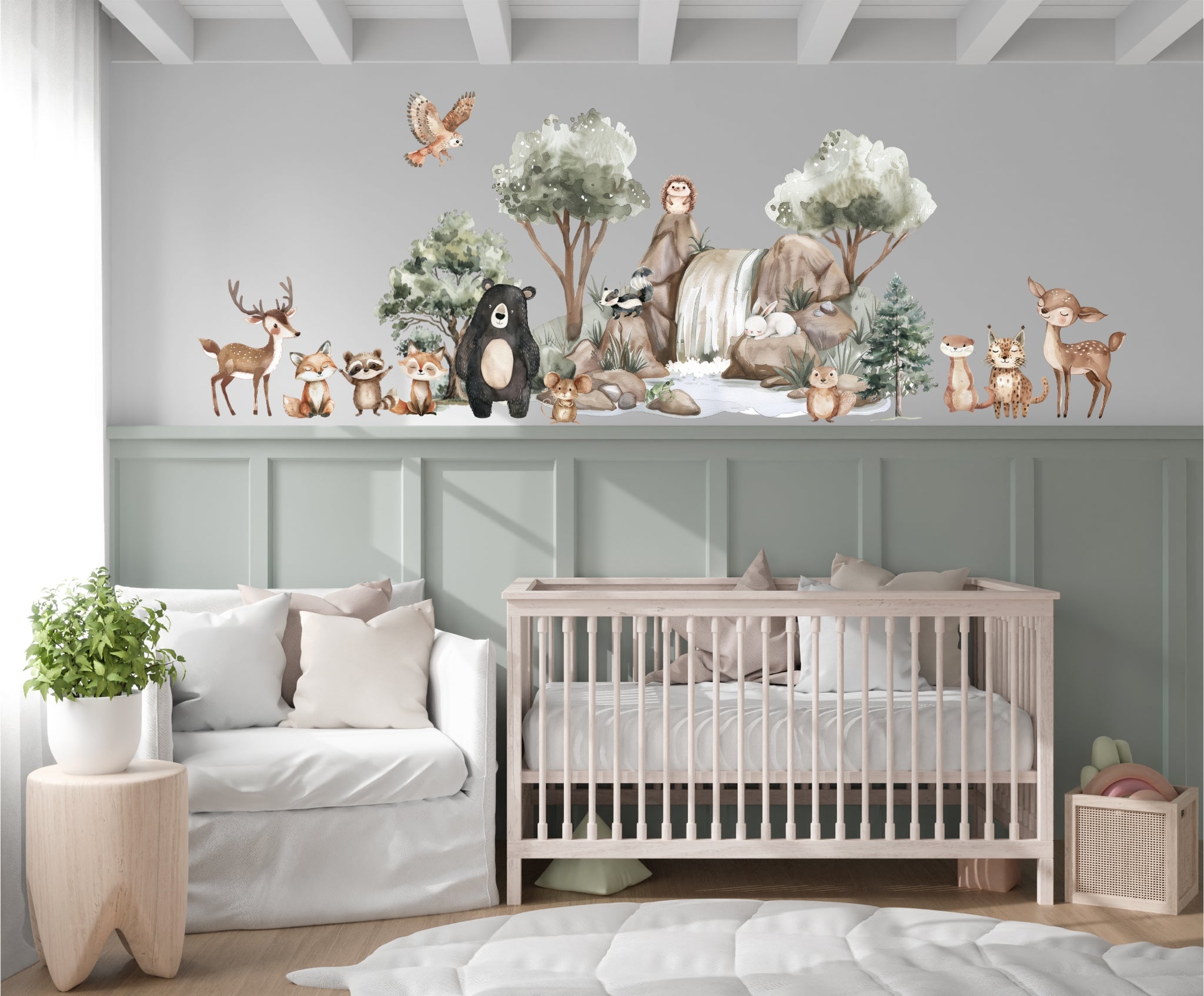 Woodland Nursery Wall Stickers Transform your Kid s Room into a Wilderness Retreat Creative Printing Solutions