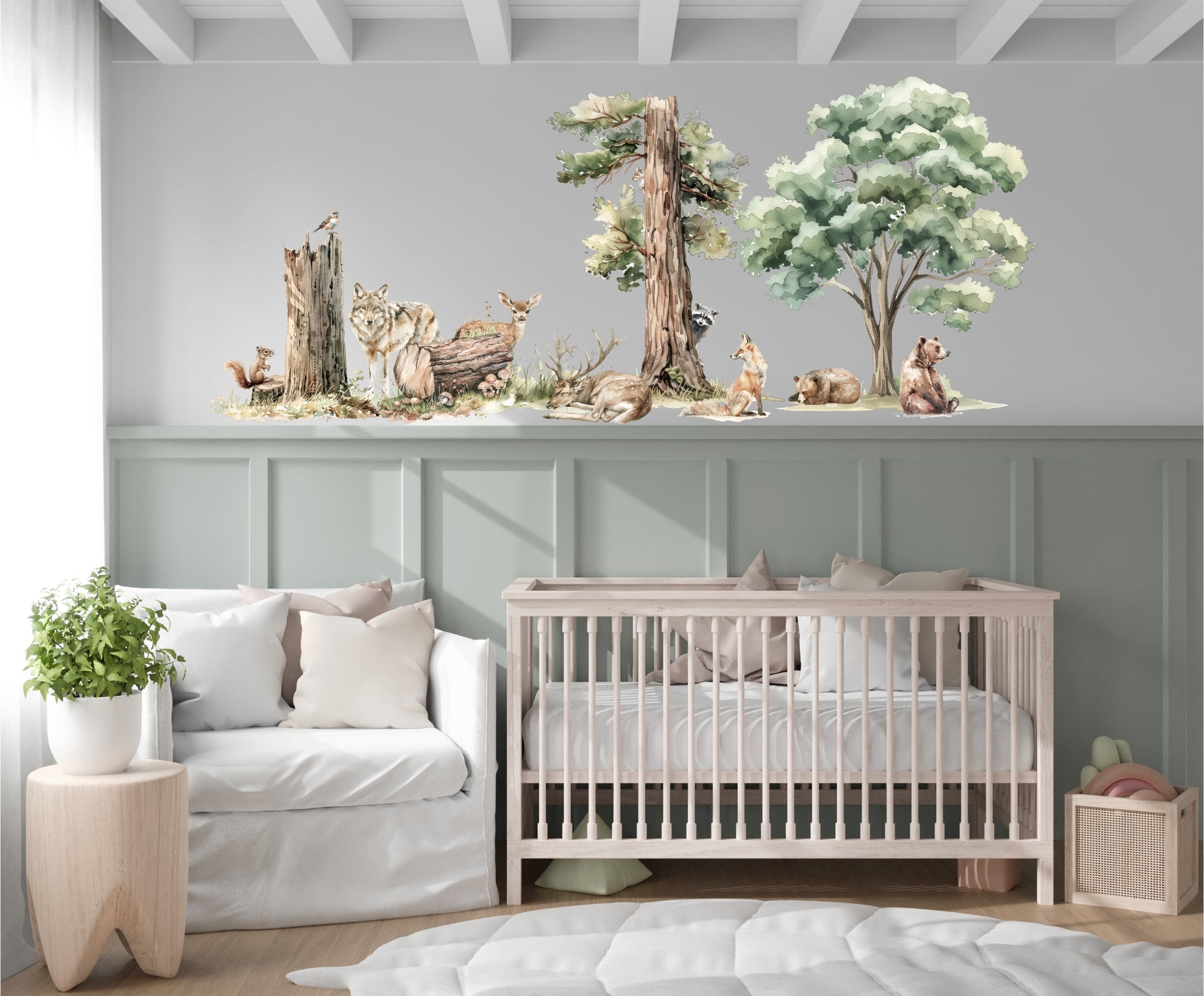 Woodland Nursery Wall Stickers