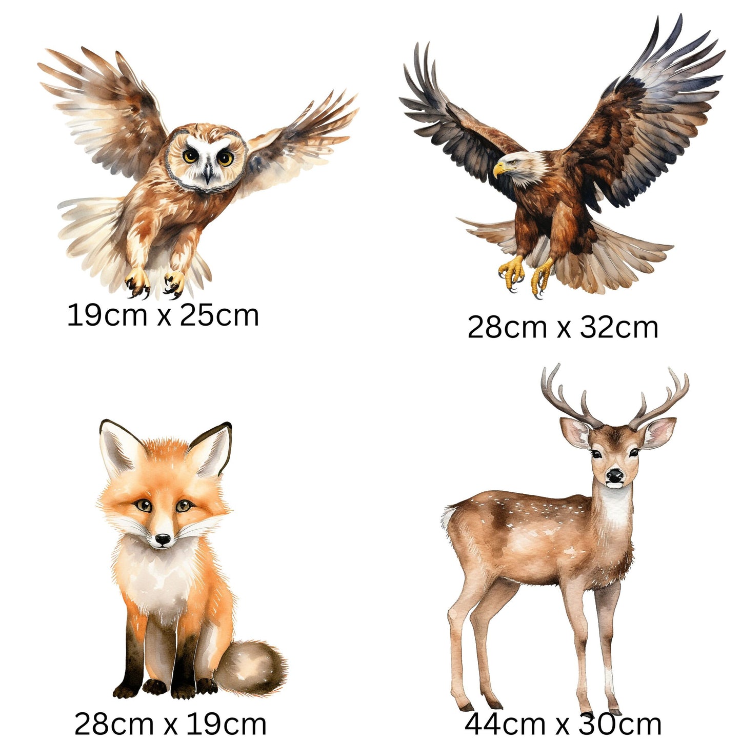 Woodland Nursery Wall Stickers