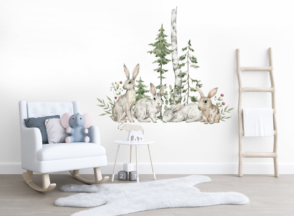 Woodland Nursery Wall Stickers