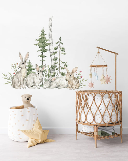 Woodland Nursery Wall Stickers
