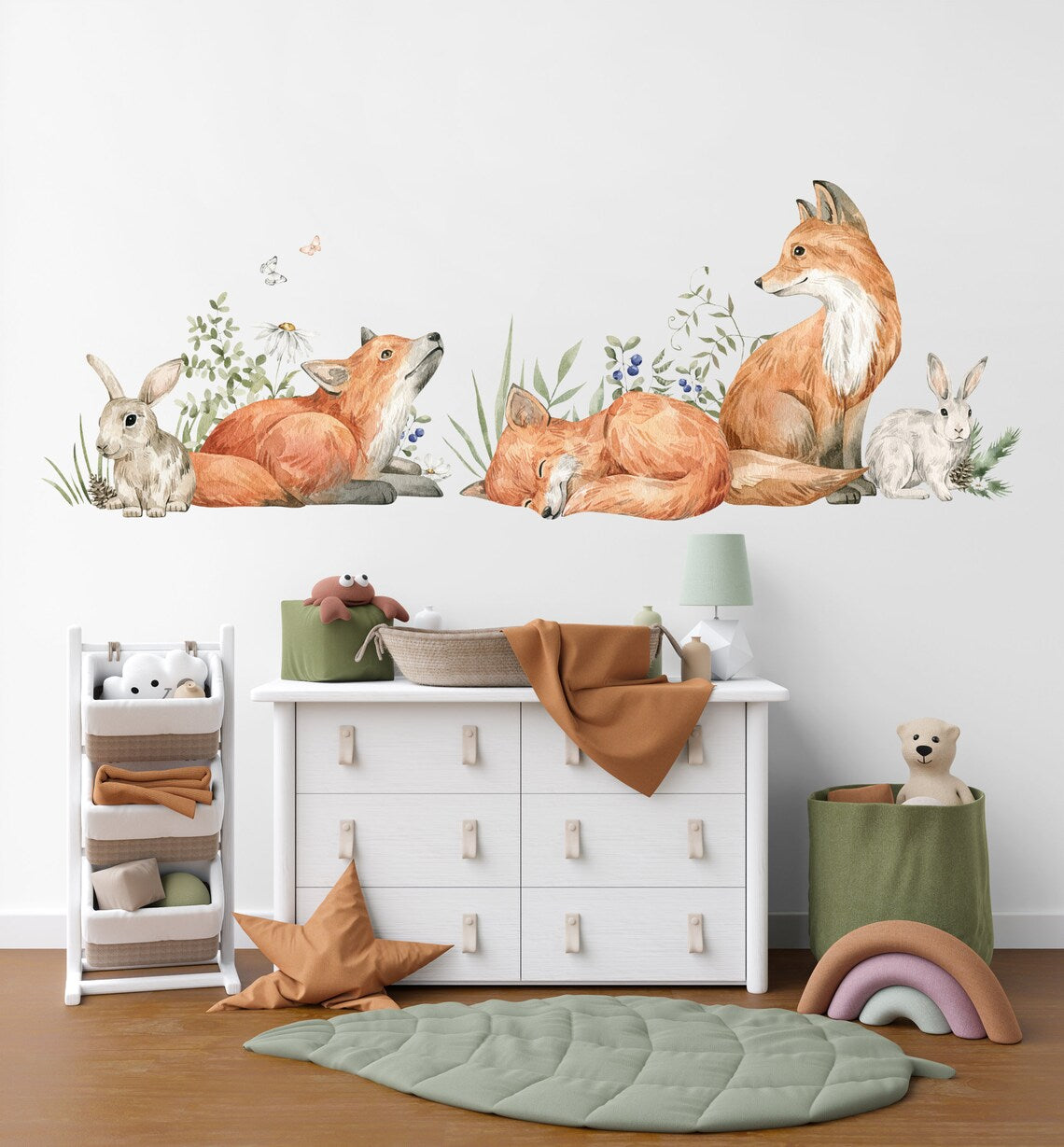 Woodland Nursery Wall Stickers