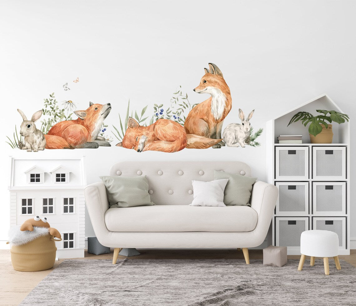 Woodland Nursery Wall Stickers