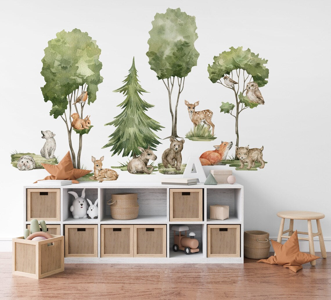 Woodland Wall Decals