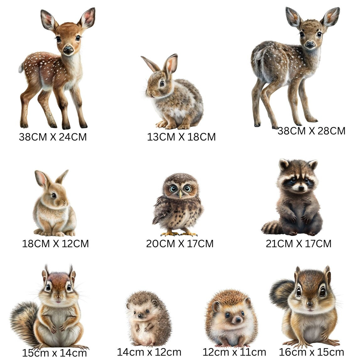Woodland Wall Decals