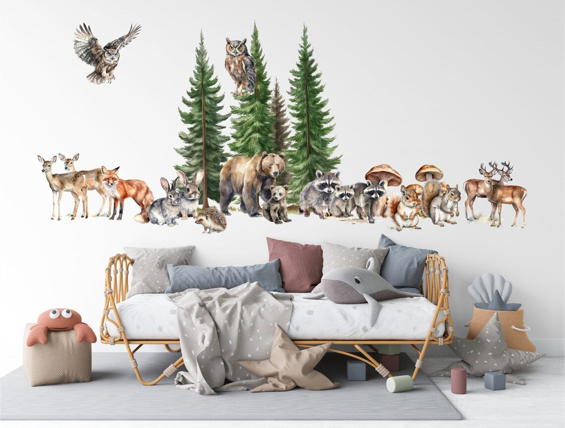 Woodland Wall Decals