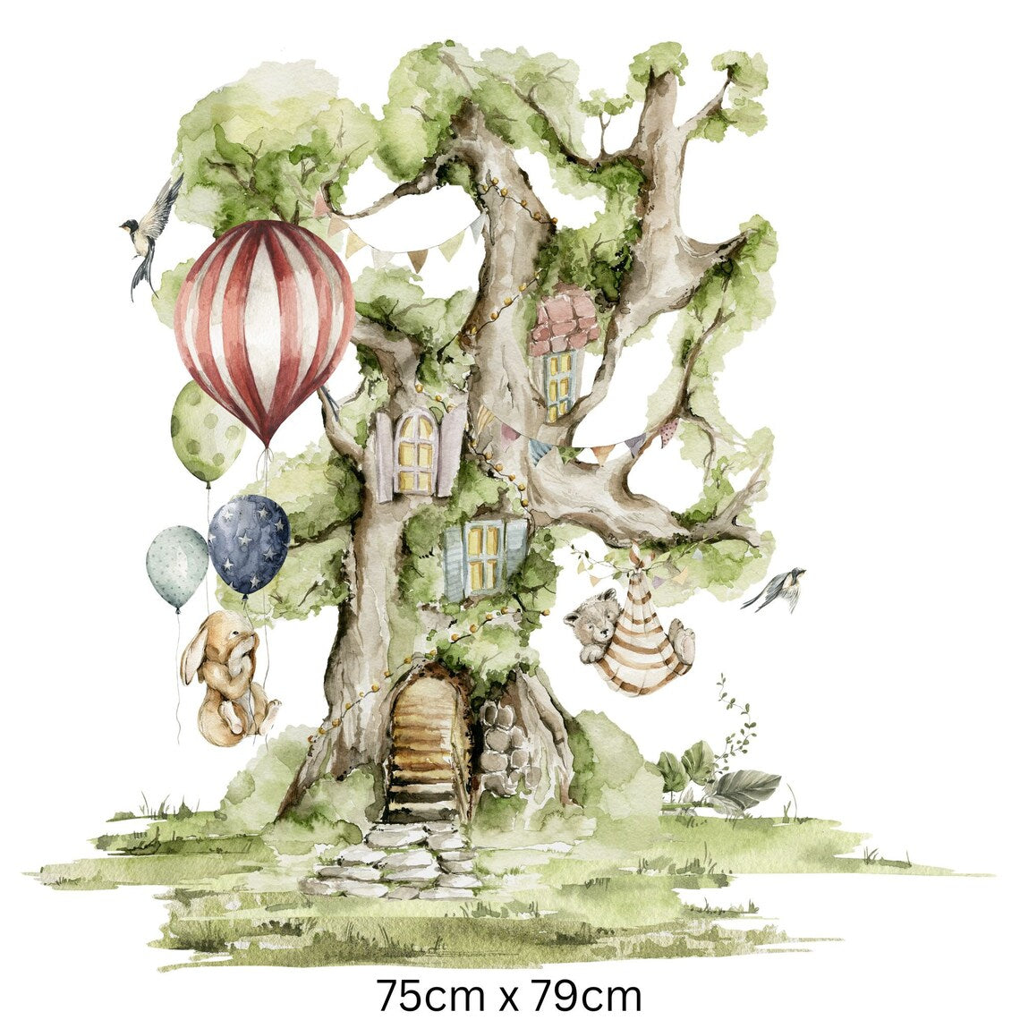 Woodland Nursery Wall Stickers