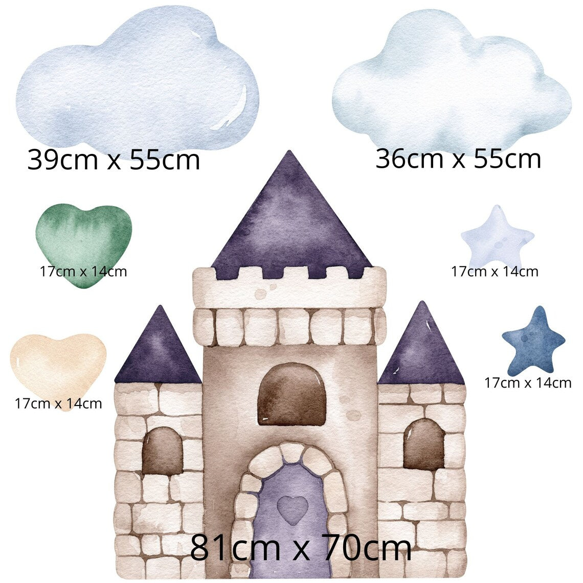 Dragon Nursery Wall Stickers