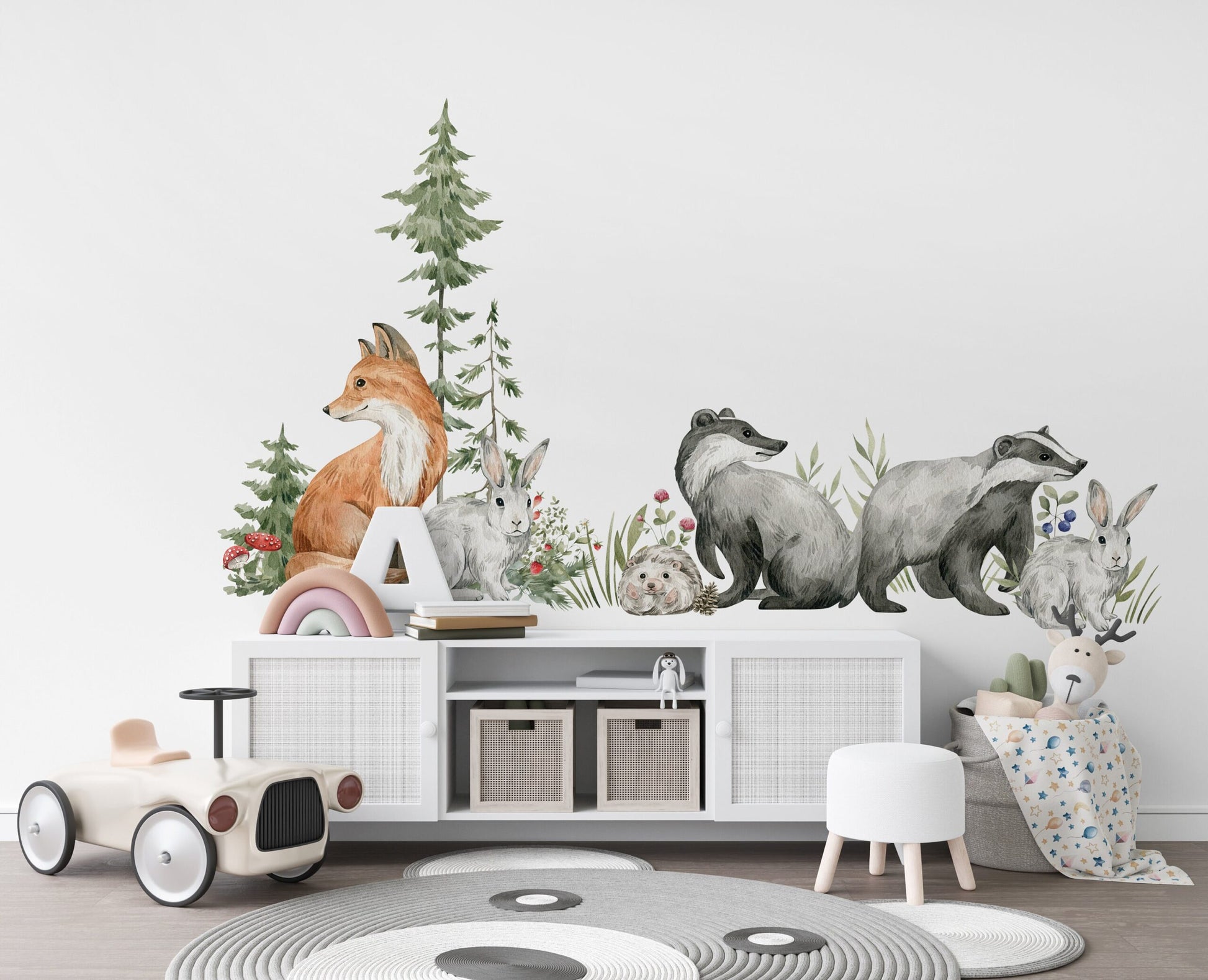 Woodland Nursery Wall Stickers