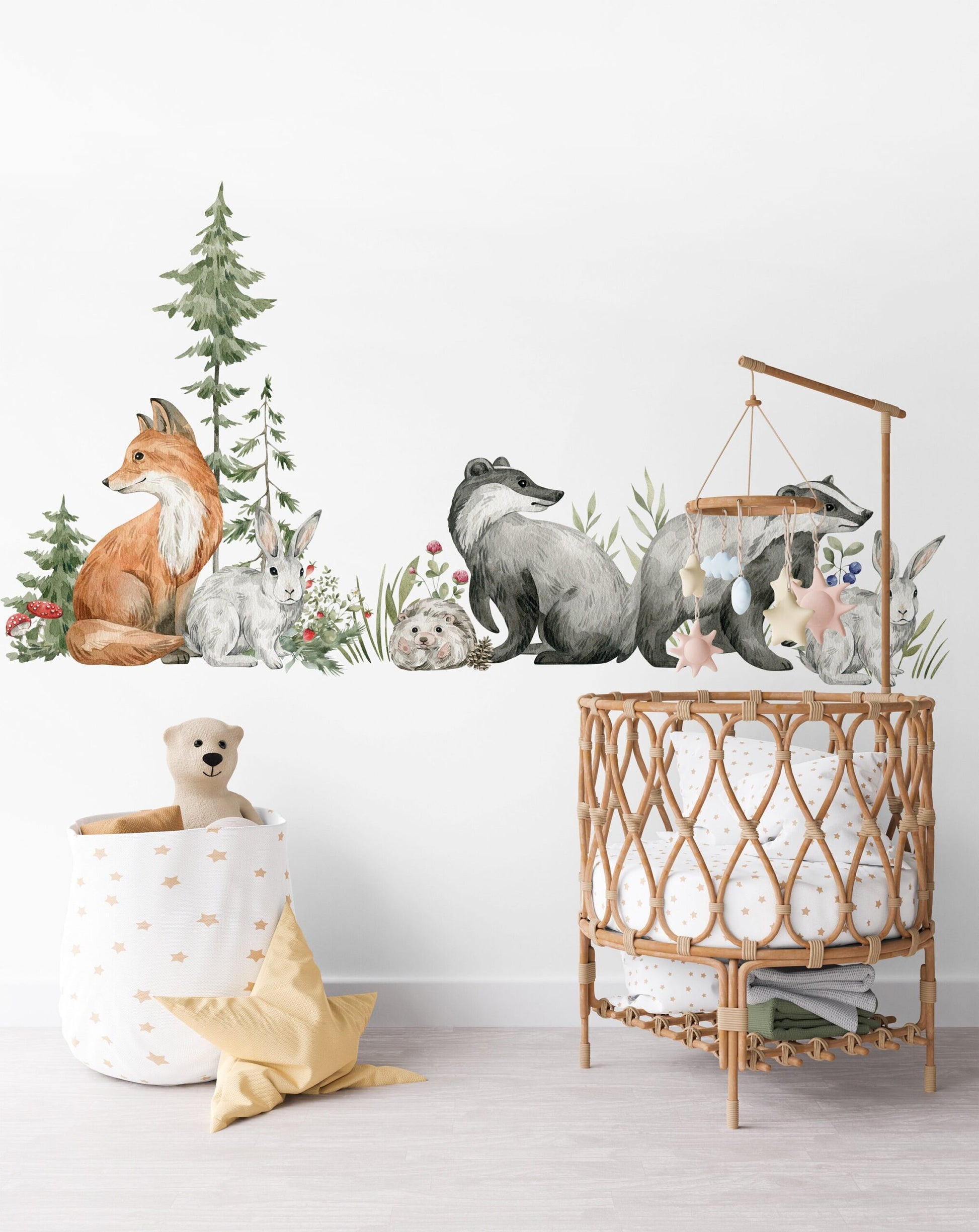 Woodland Nursery Wall Stickers