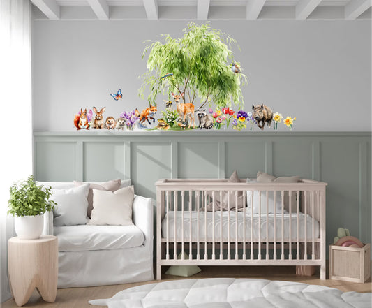 Woodland Nursery Wall Stickers