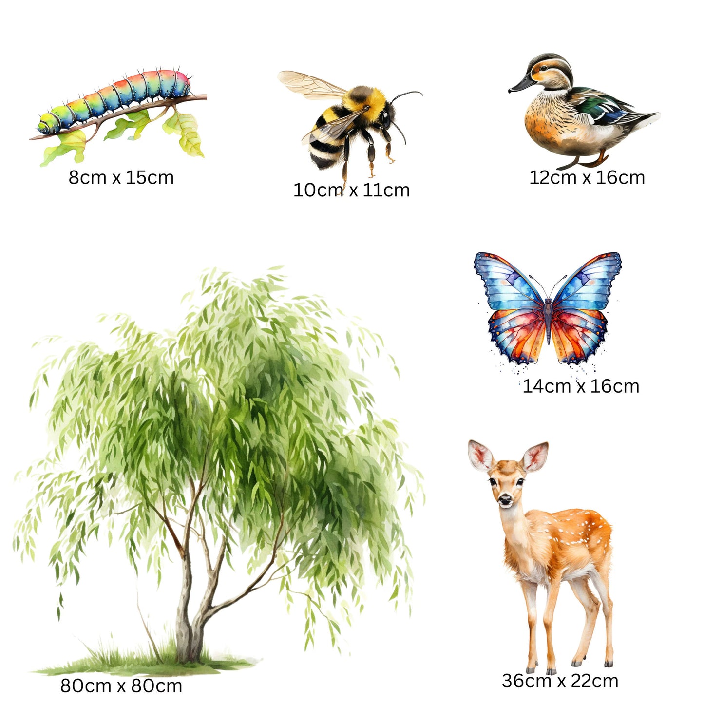 Woodland Nursery Wall Stickers