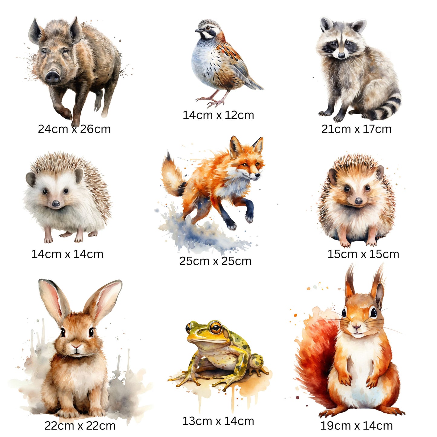 Woodland Nursery Wall Stickers