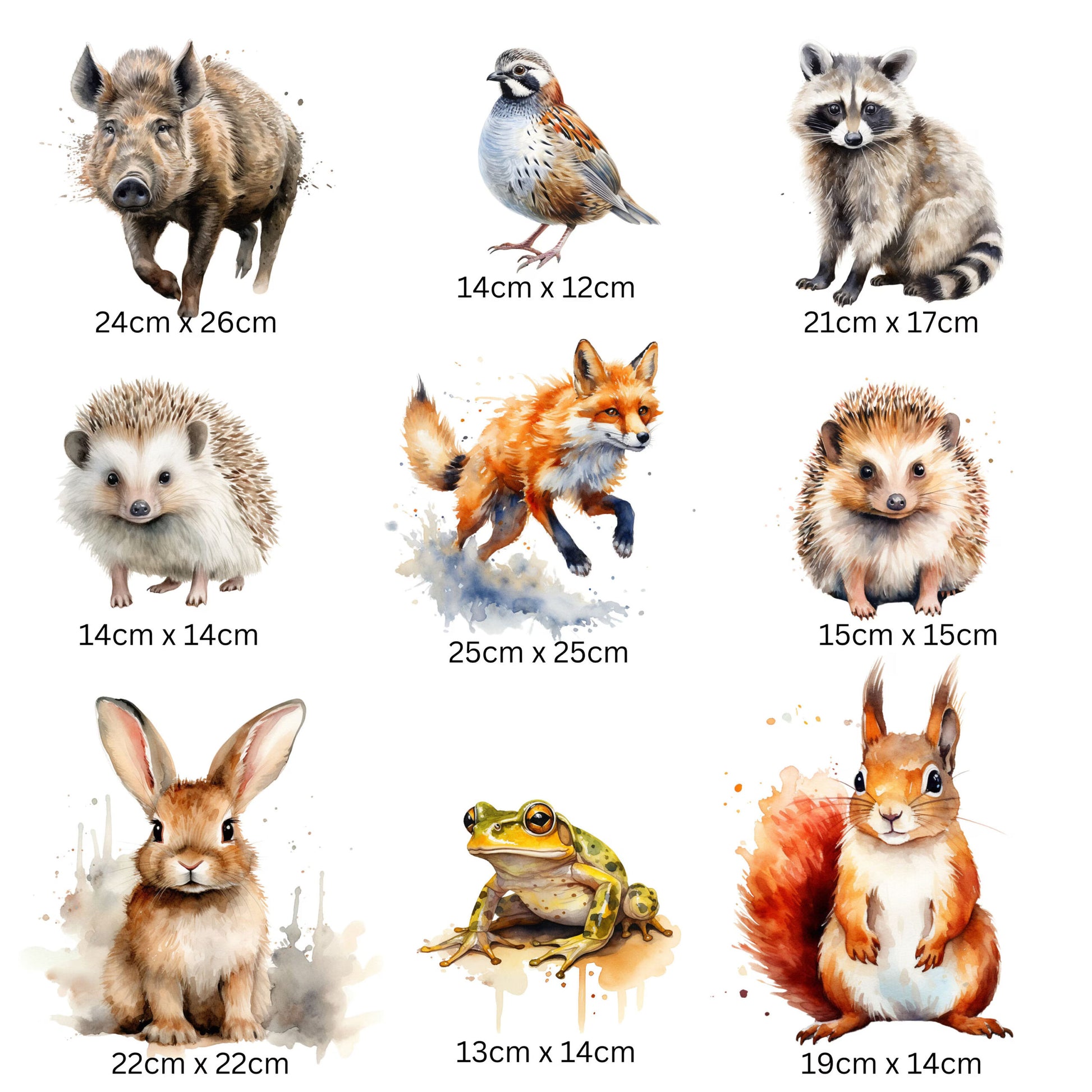 Woodland Nursery Wall Stickers